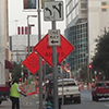 Road Work Ahead Signs Houston